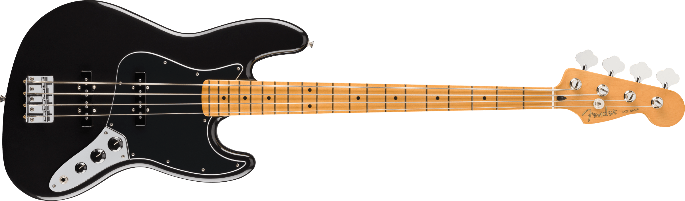 Fender® Player II Jazz Bass®, Maple Fingerboard, Black