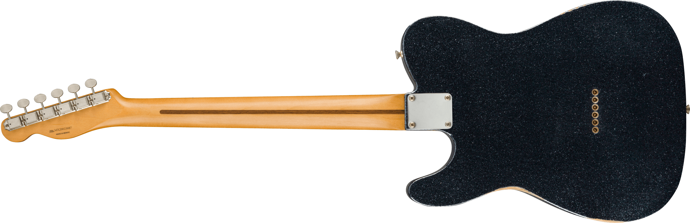 Fender® Brad Paisley Esquire®, Maple, Black Sparkle