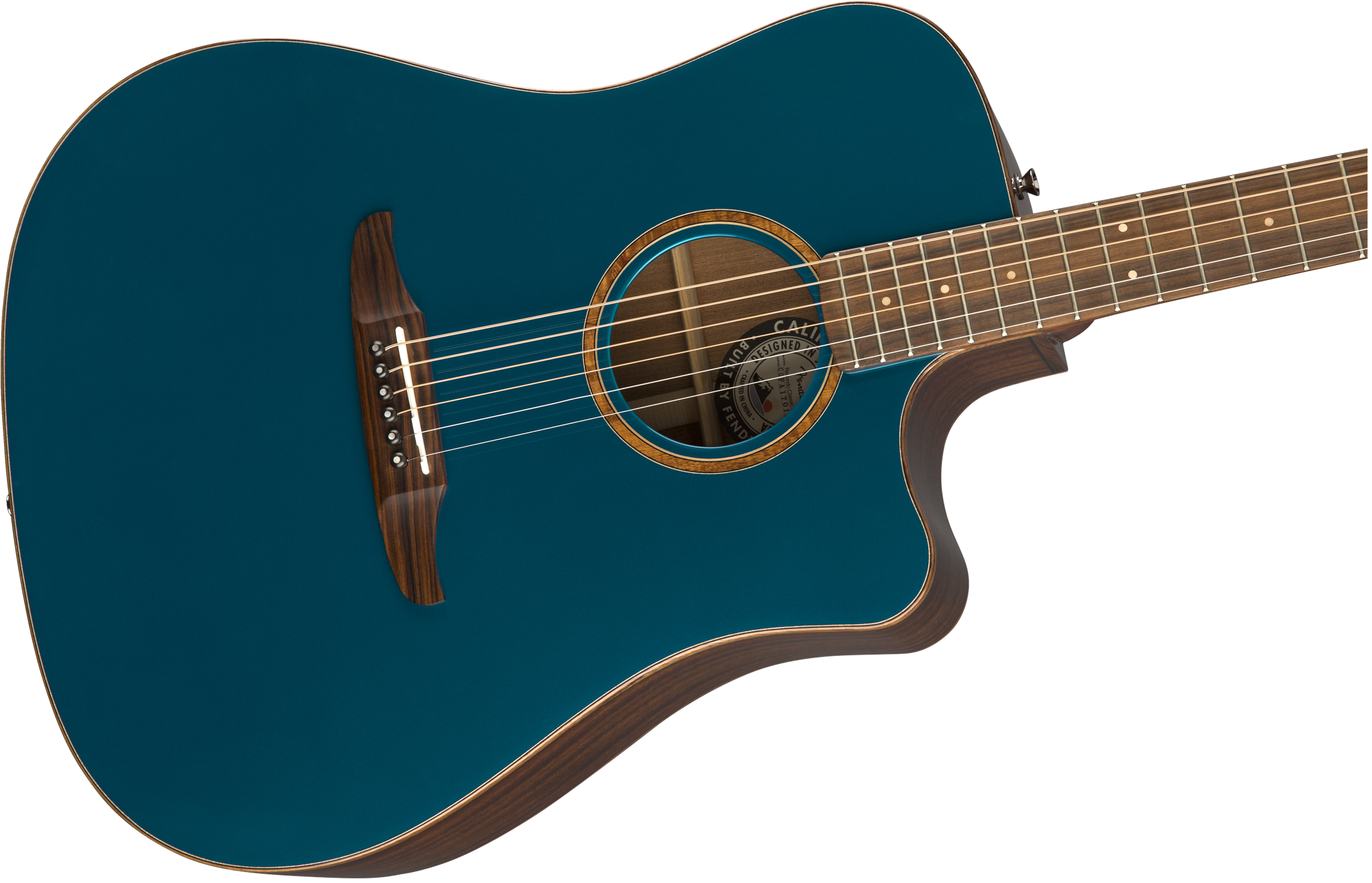 Fender® Redondo Classic w/ Bag, Pau Ferro Fingerboard, Cosmic Turquoise