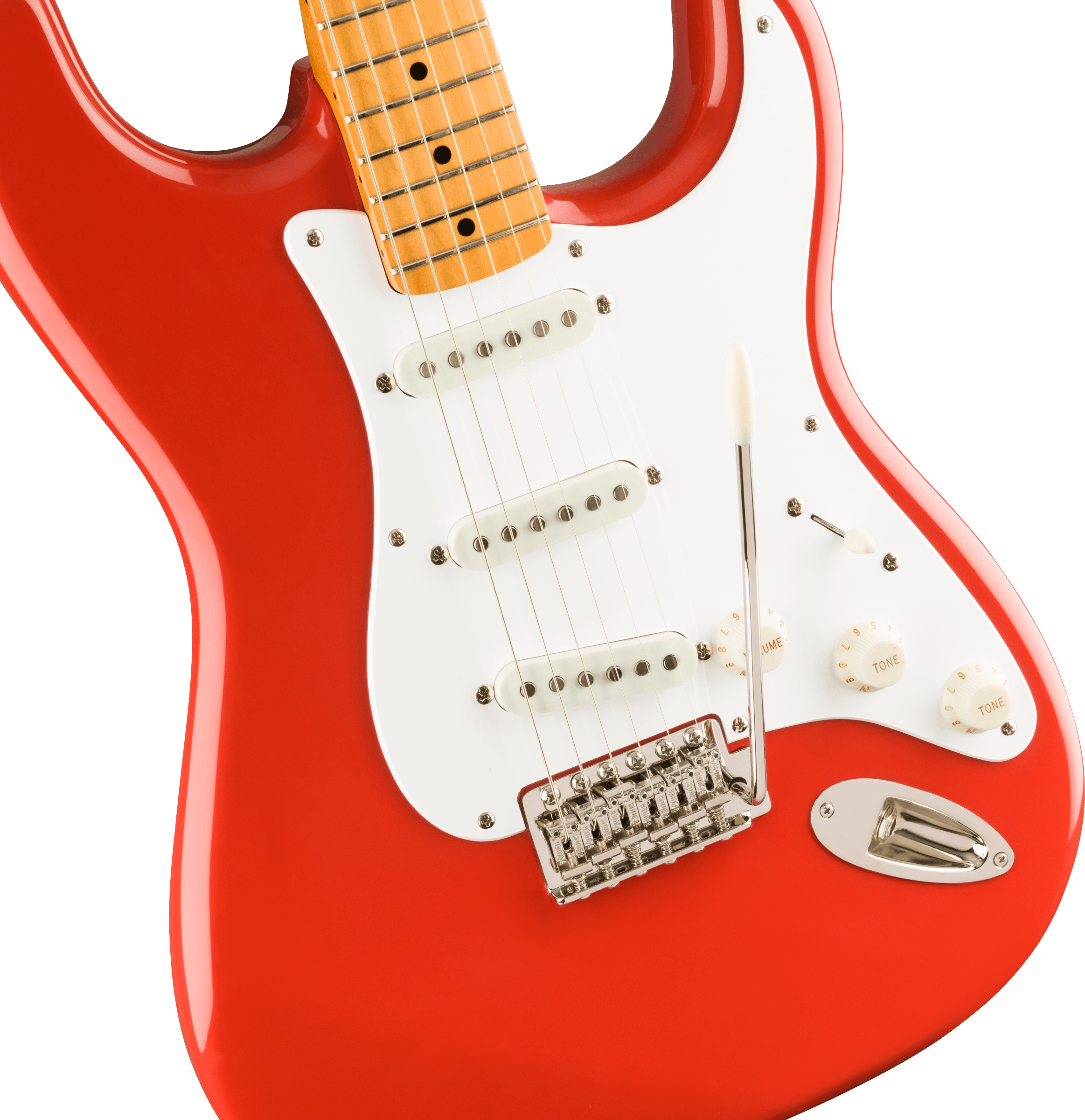 Squier® Classic Vibe '50s Stratocaster®, Maple Fingerboard, Fiesta Red
