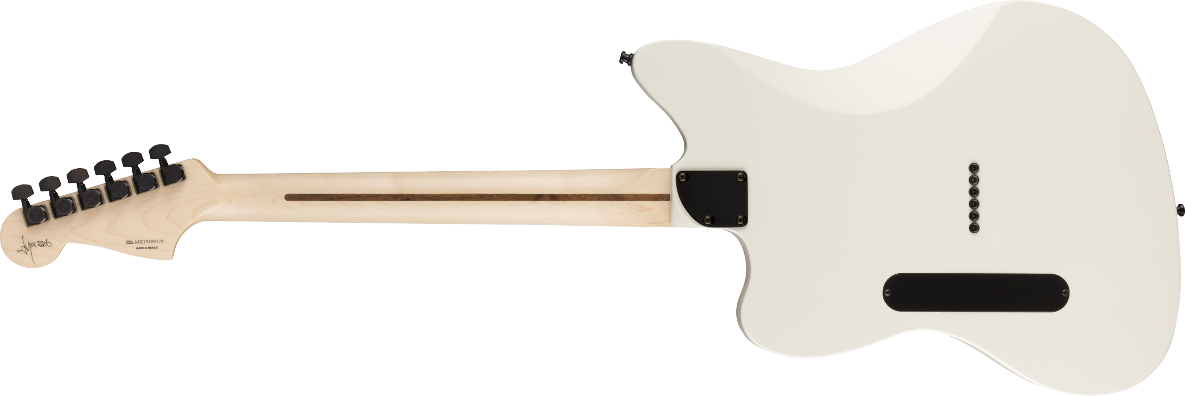 Fender® Jim Root Jazzmaster® V4, Ebony Fingerboard, Flat White