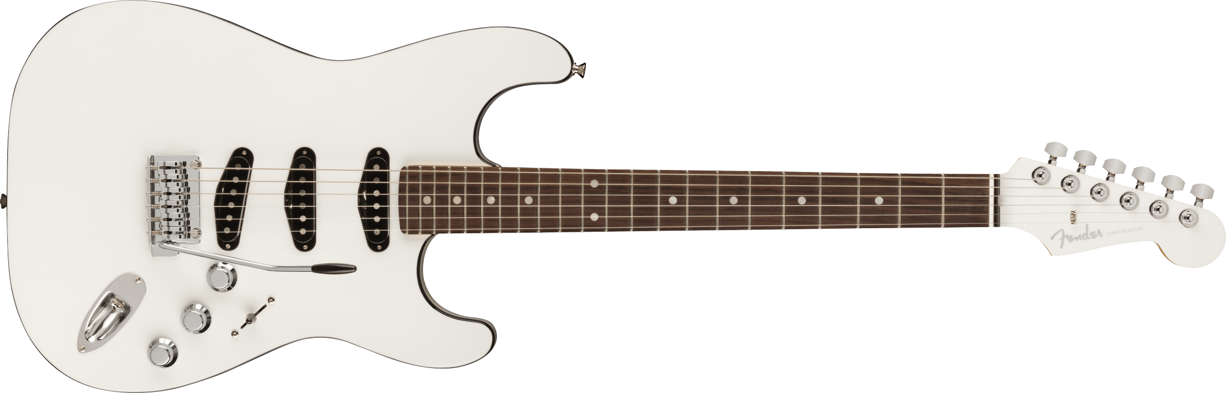 Fender® Aerodyne Special Stratocaster®, Rosewood Fingerboard, Bright White