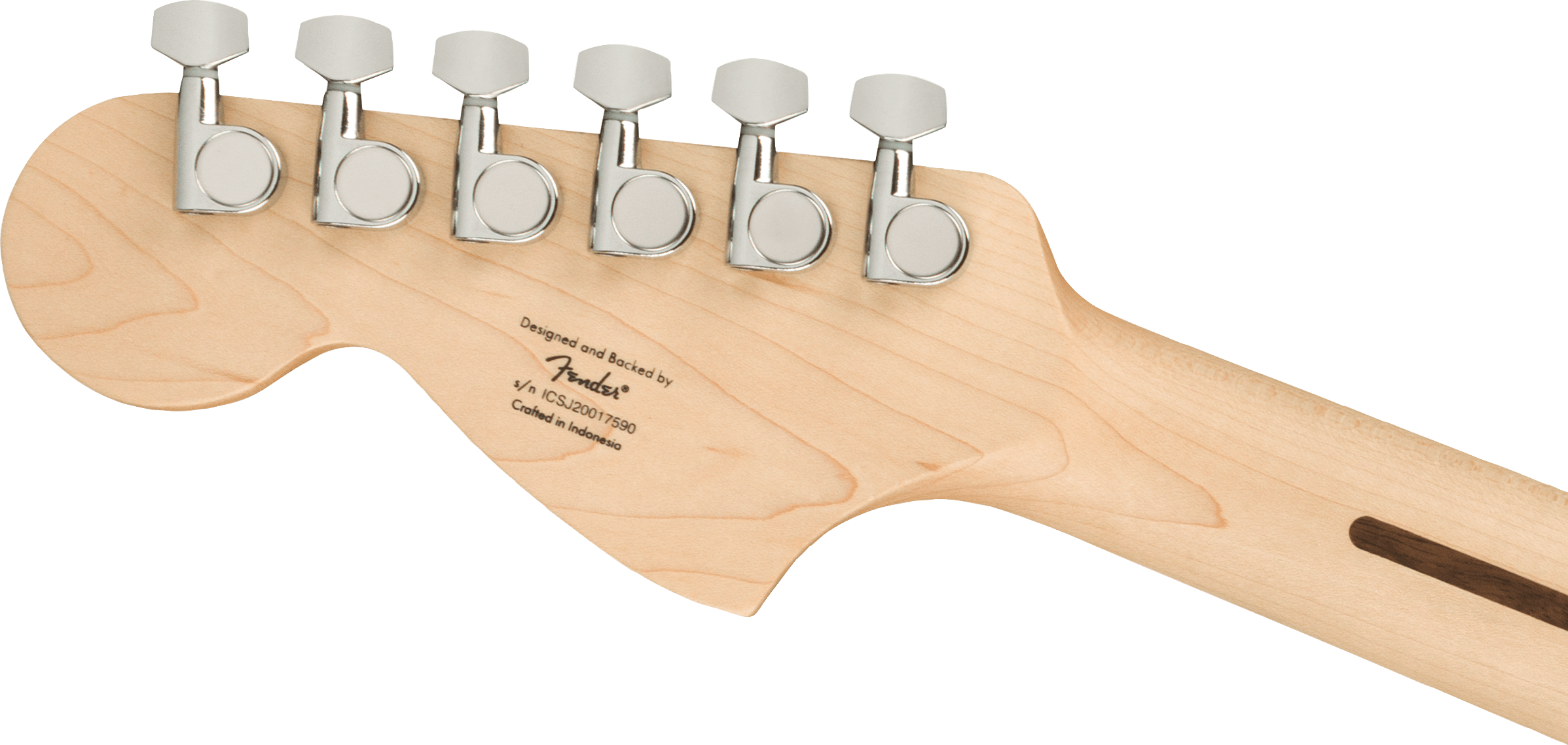 Squier® Affinity Series™ Stratocaster® FMT HSS, Maple Fingerboard, Black Pickguard, Black Burst