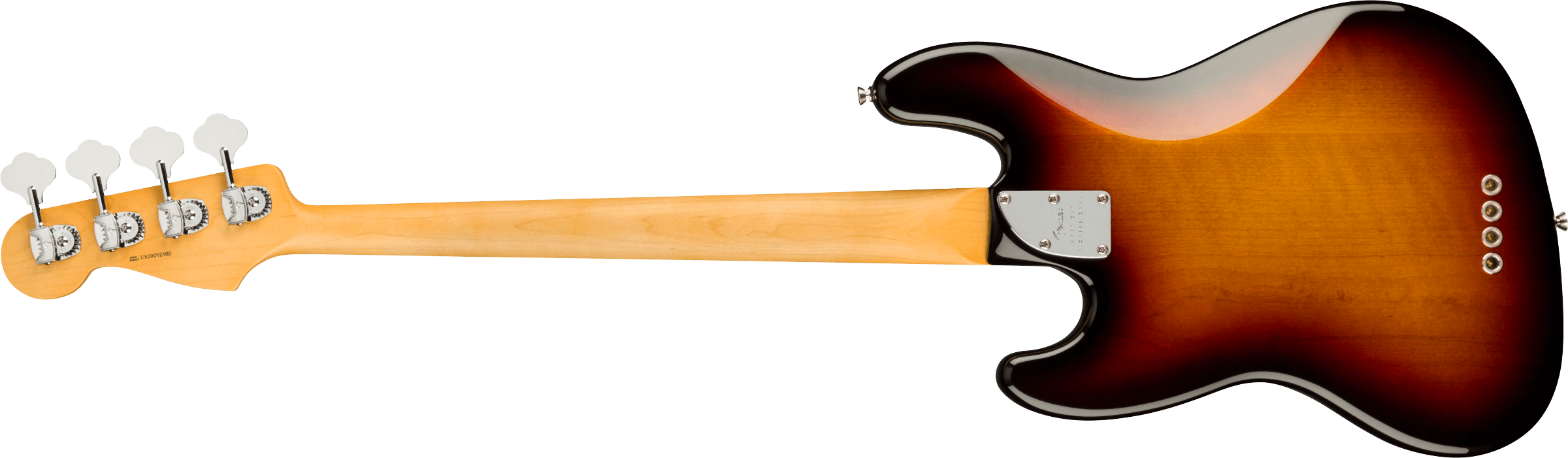 Fender® American Professional II Jazz Bass®, Rosewood Fingerboard, 3-Color Sunburst