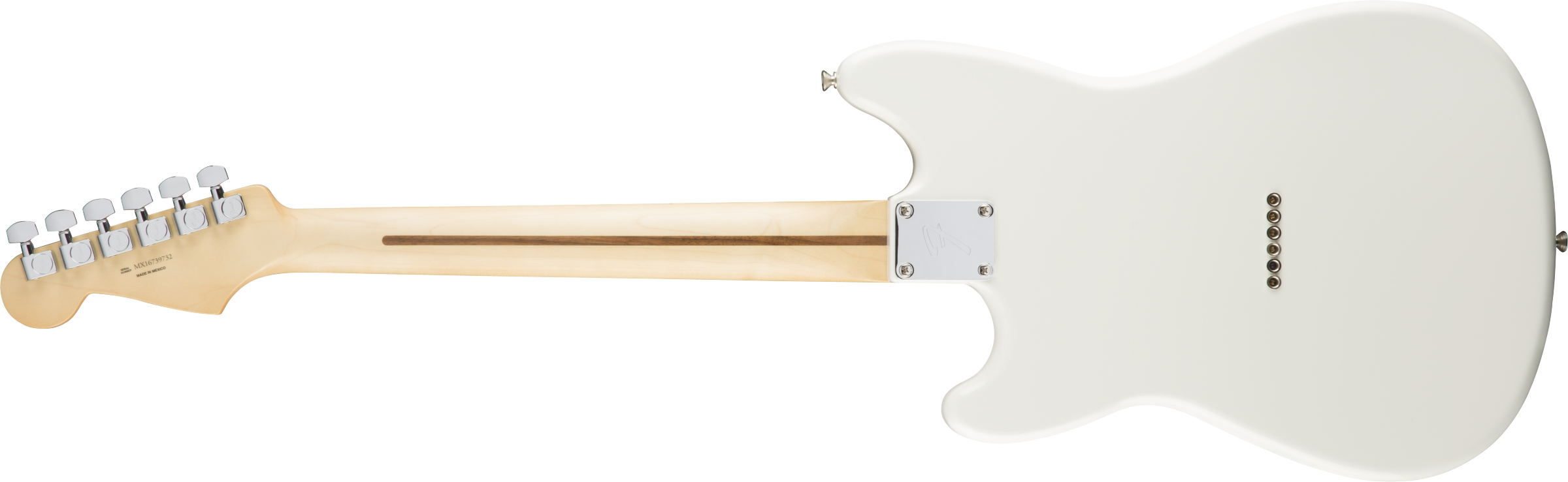 Fender® Duo-Sonic, Maple Fingerboard, Arctic White