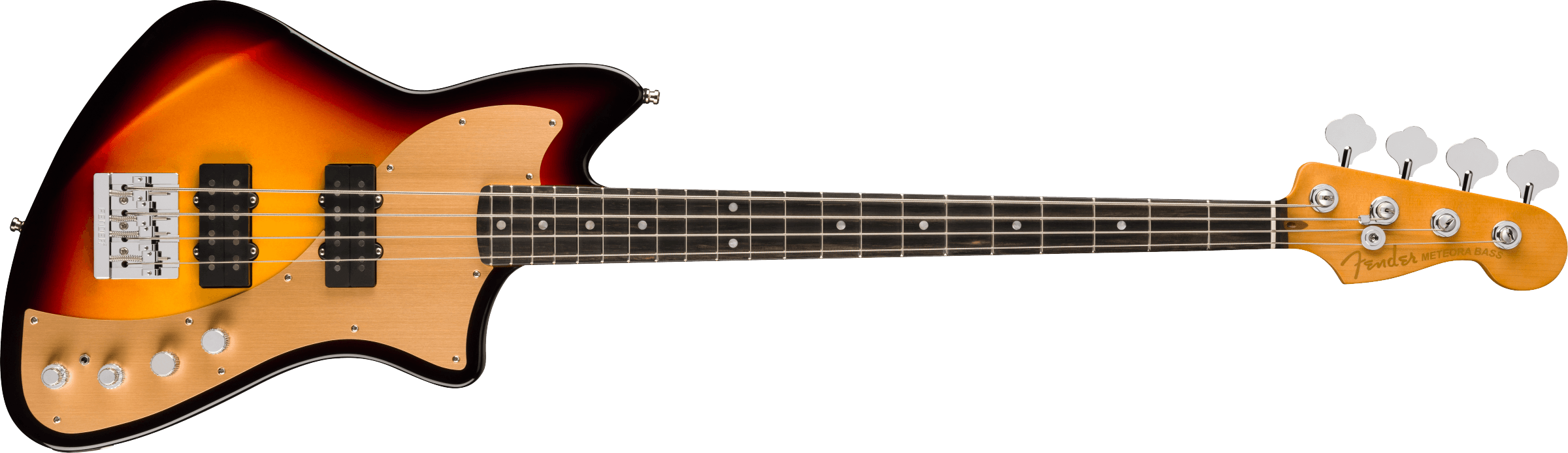 Fender® American Ultra II Meteora® Bass, Ebony Fingerboard, Ultraburst