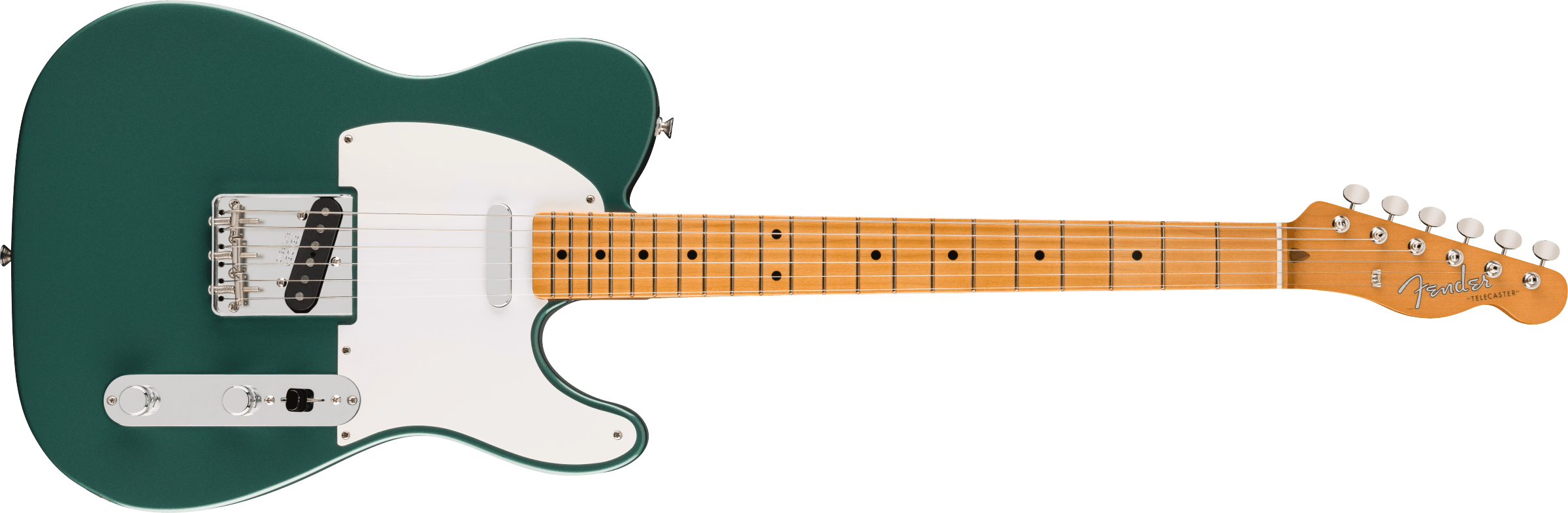 Fender® Vintera® III Late '50s Telecaster®, Maple Fingerboard, Sherwood Green Metallic