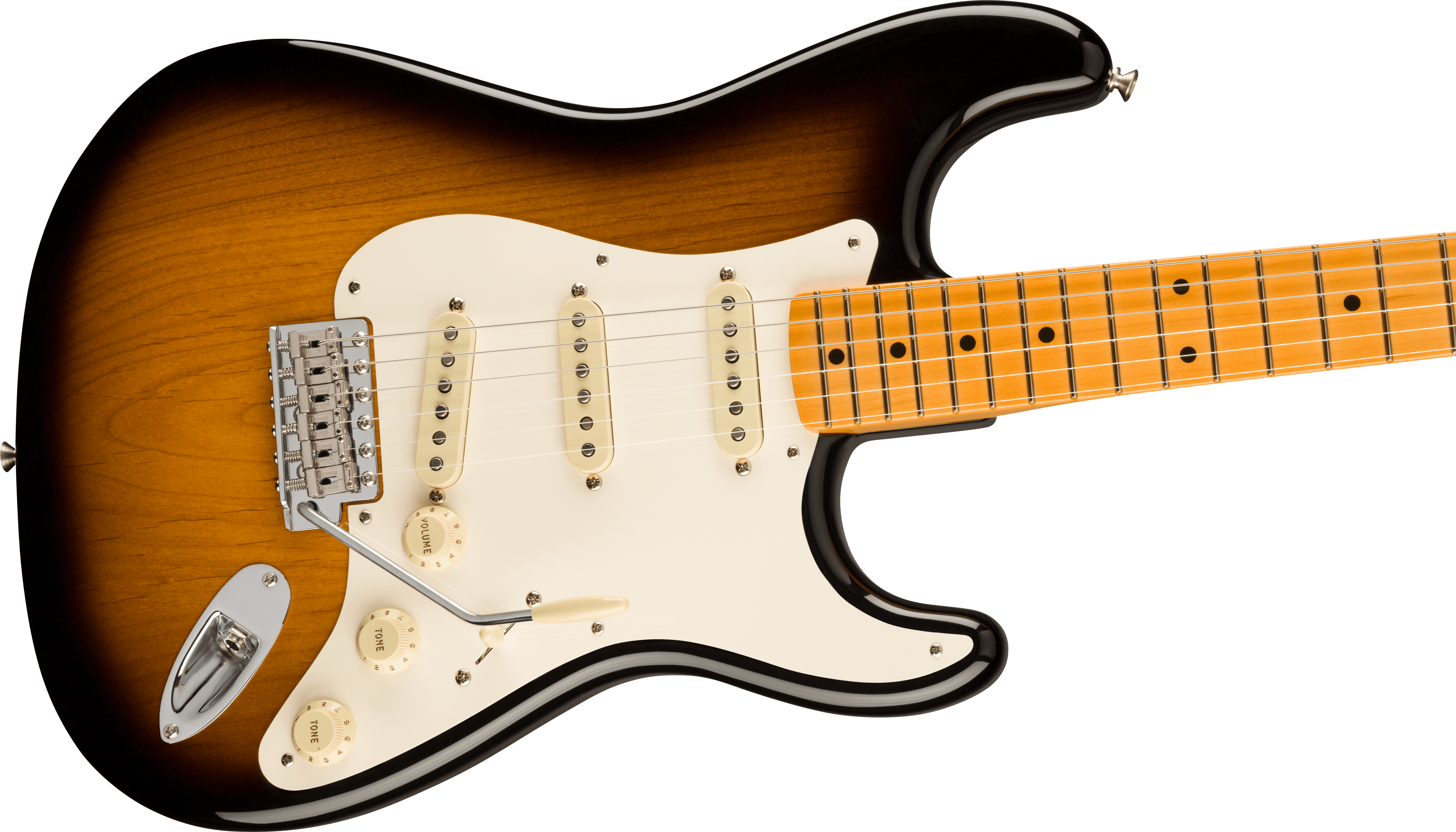 Fender® American Vintage II 1957 Stratocaster®, Maple Fingerboard, 2-Color Sunburst