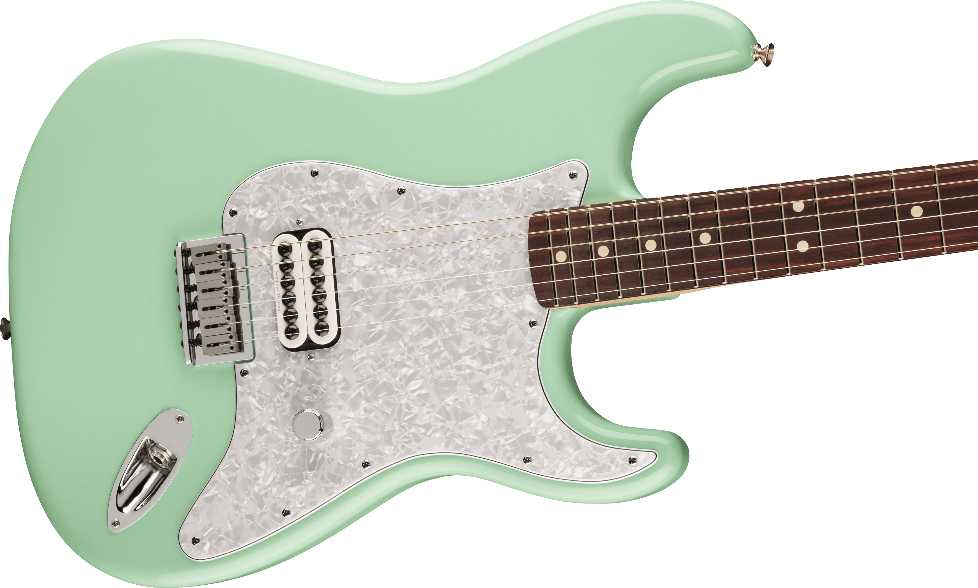 Fender® Tom DeLonge Stratocaster®, Rosewood Fingerboard, Surf Green