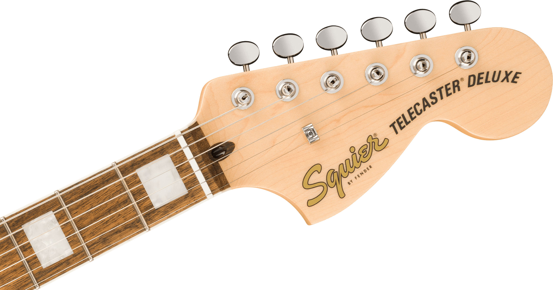 Squier® Paranormal Troublemaker Telecaster® Deluxe Bigsby®, Laurel Fingerboard, Parchment Pickguard, Honey Sunburst
