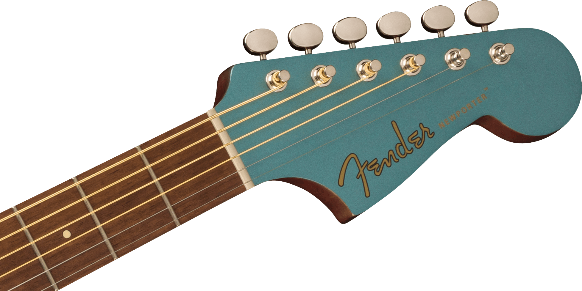 Fender® Newporter Player, Walnut Fingerboard, Black Pickguard, Tidepool