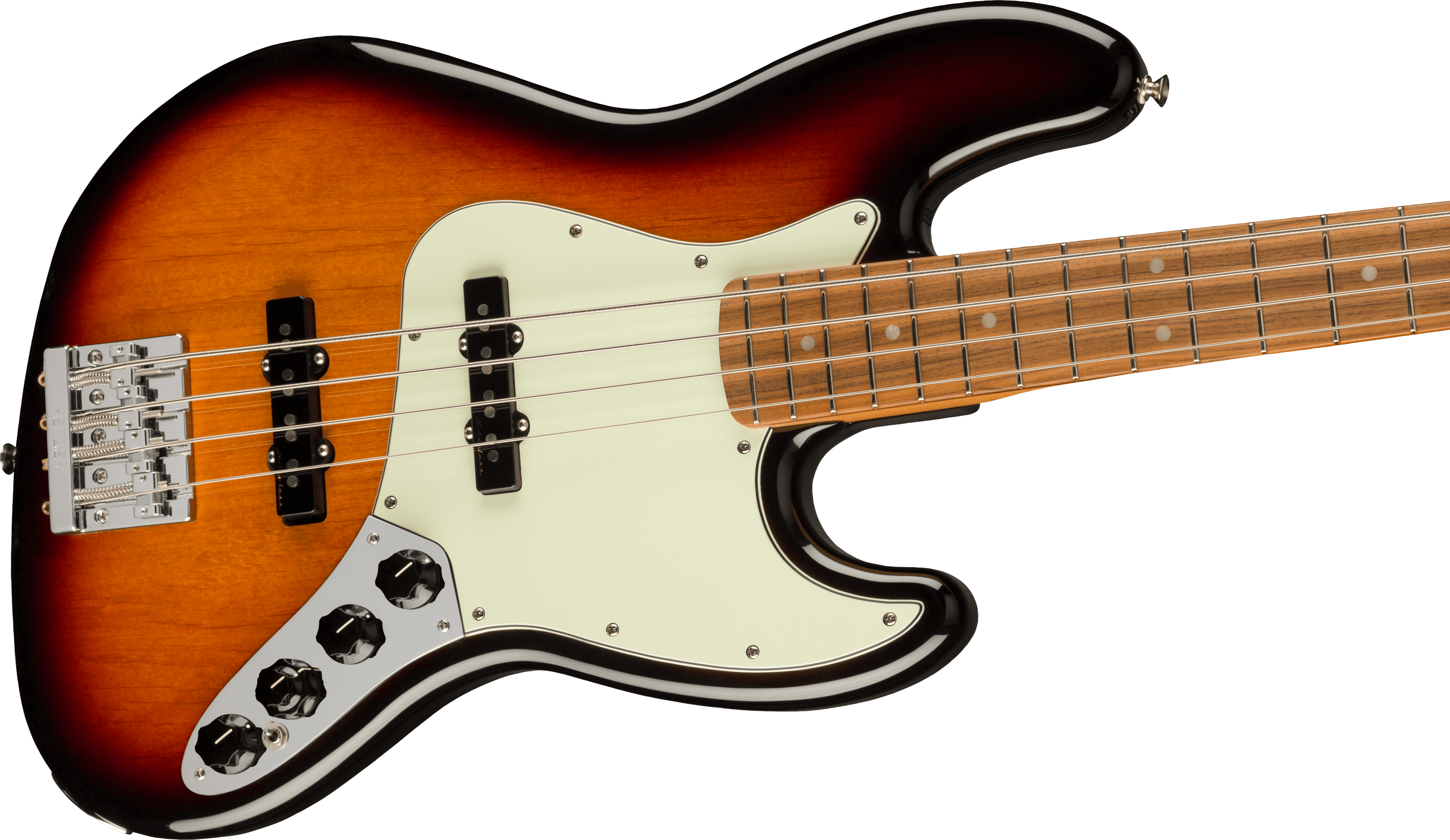 Fender® Player Plus Jazz Bass®, Pau Ferro Fingerboard, 3-Color Sunburst