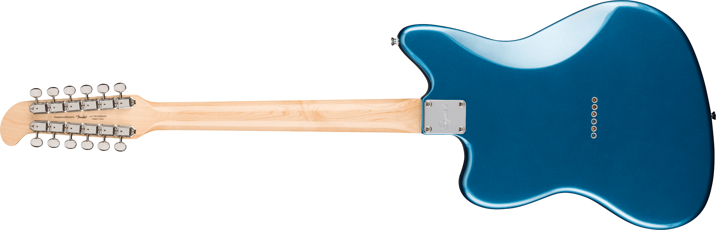 Squier® Paranormal Jazzmaster® XII, Laurel Fingerboard, Mint Pickguard, Lake Placid Blue
