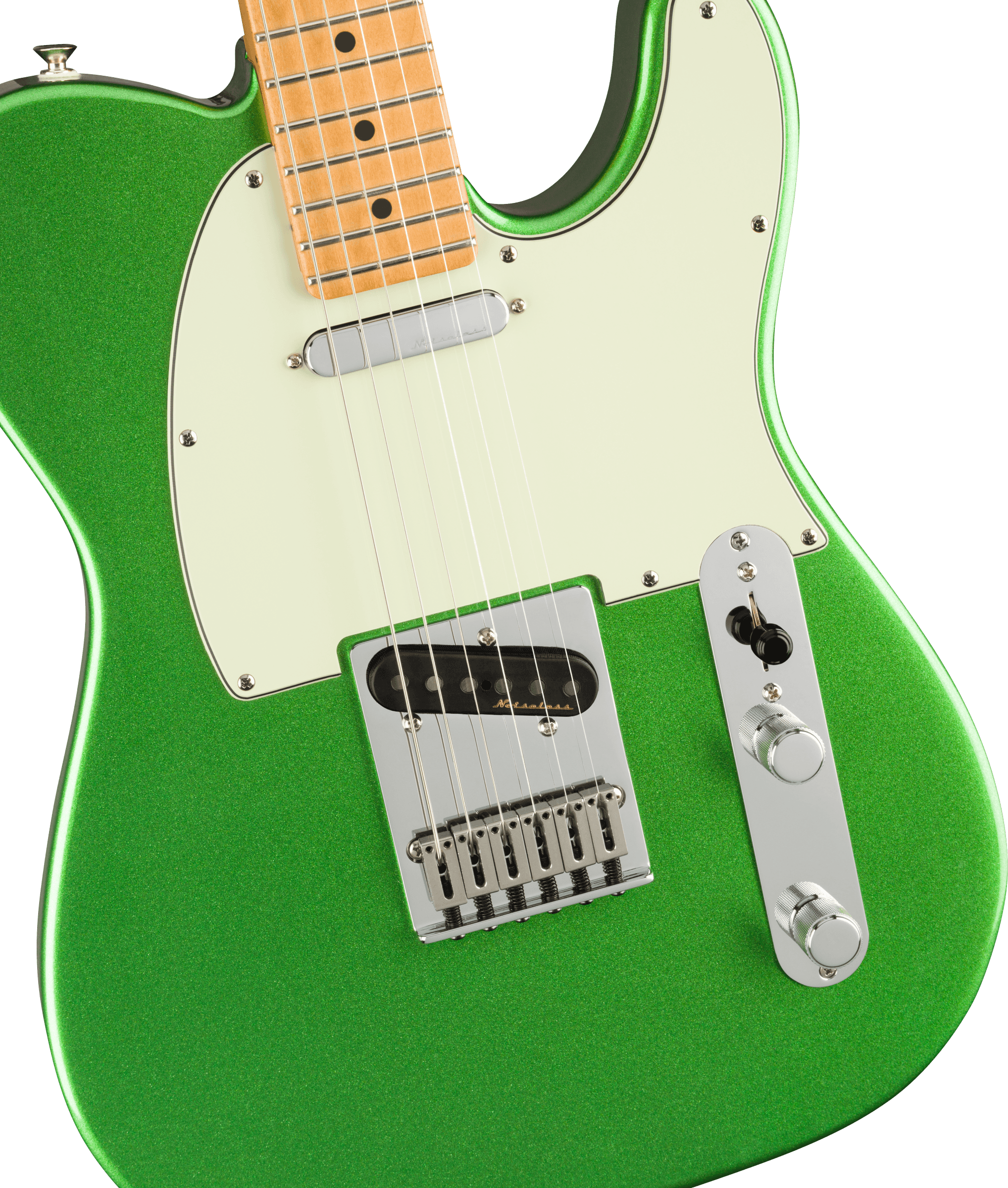Fender® Player Plus Telecaster®, Maple Fingerboard, Cosmic Jade