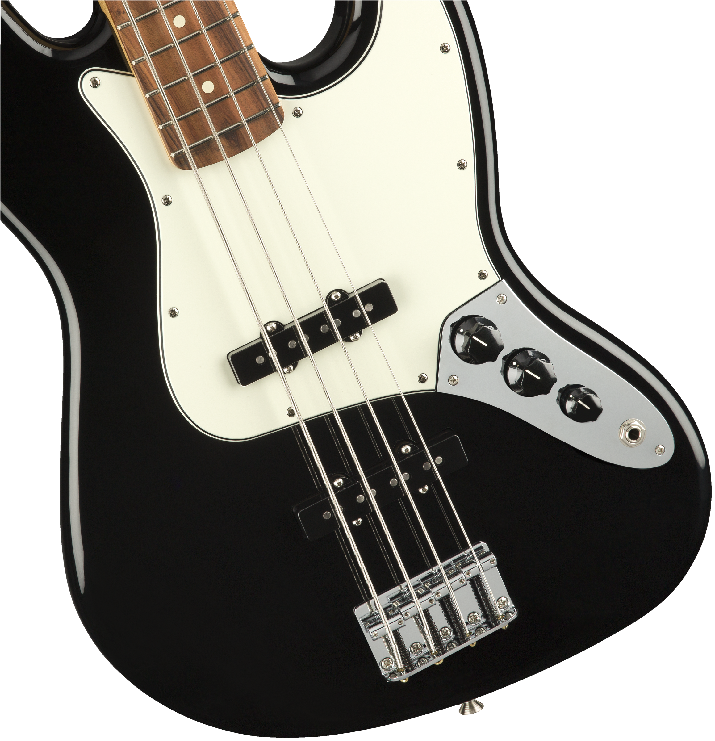 Fender® Player Jazz Bass®, Pau Ferro Fingerboard, Black