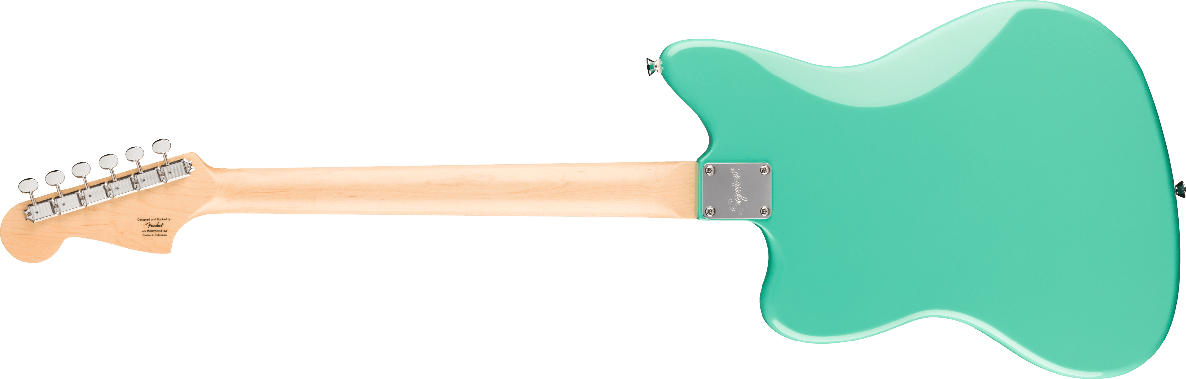 Squier® Paranormal Baritone Jazzmaster® HH, Laurel Fingerboard, Parchment Pickguard, Sea Foam Green