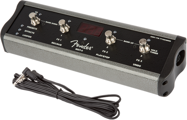 Fender® Footswitch, Four Button, MGT-4, 1/4" Connector, Mustang™ GT
