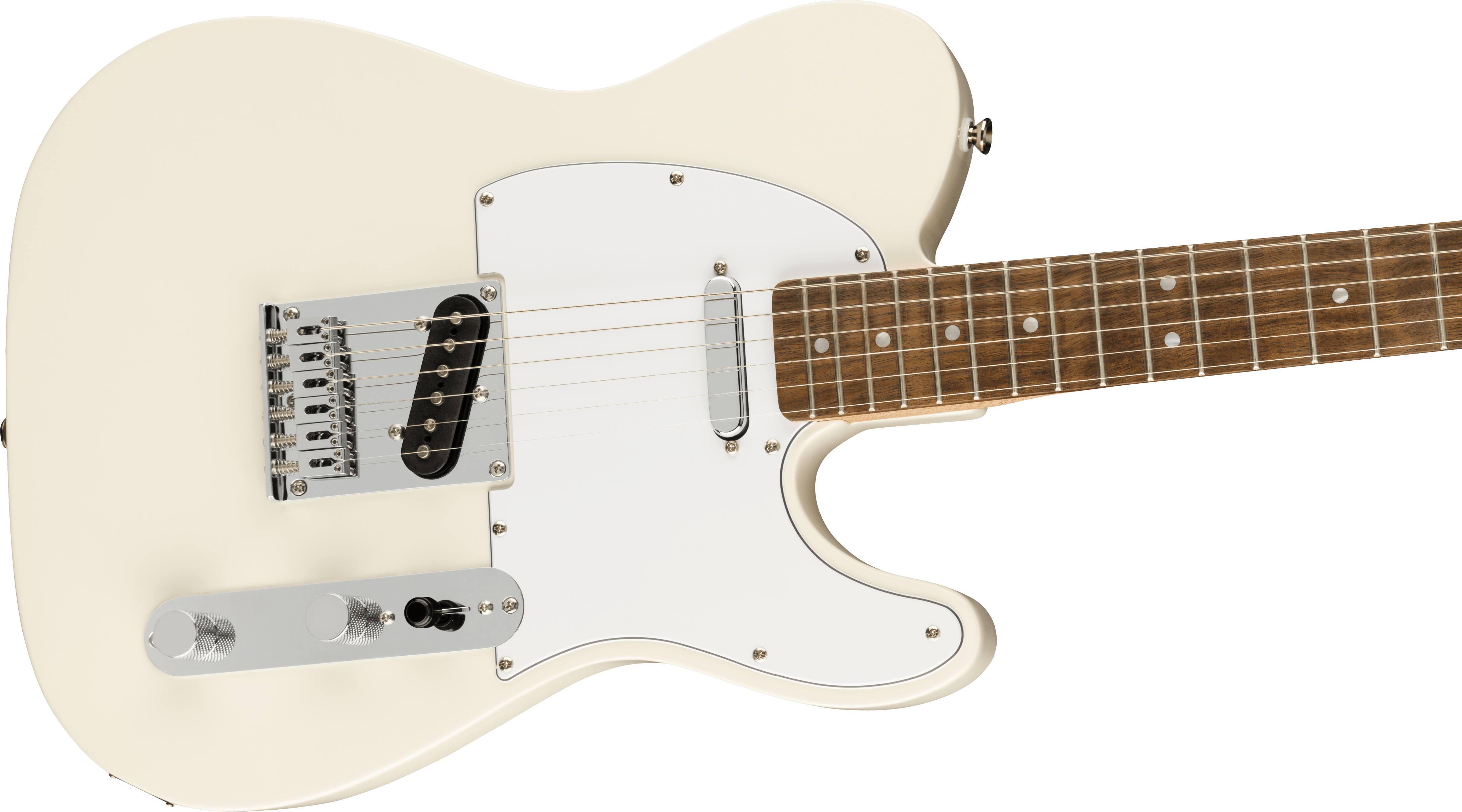Squier® Affinity Series™ Telecaster®, Laurel Fingerboard, White Pickguard, Olympic White