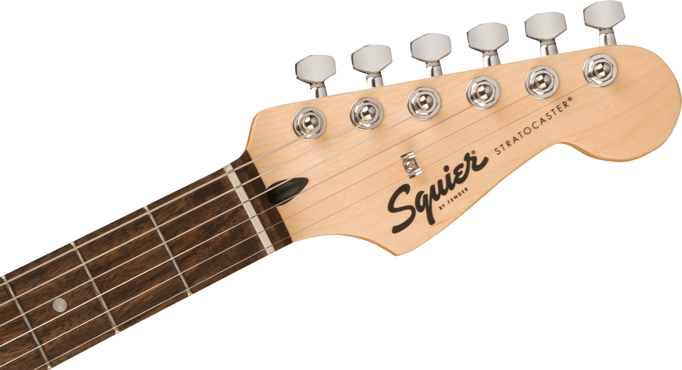Squier® FSR Squier Sonic® Stratocaster® HSS, Laurel Fingerboard, White Pickguard, Lime Green