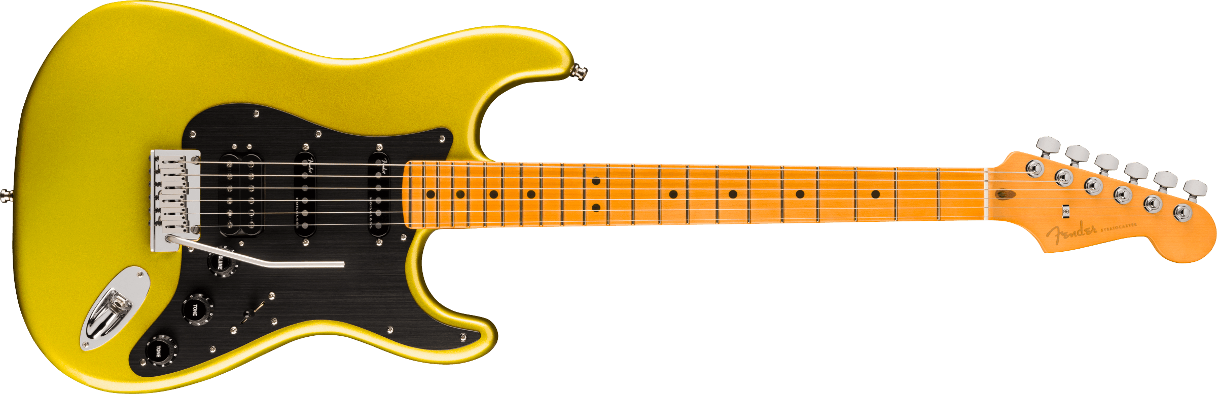 Fender® American Ultra II Stratocaster® HSS, Maple Fingerboard, Solar Flare