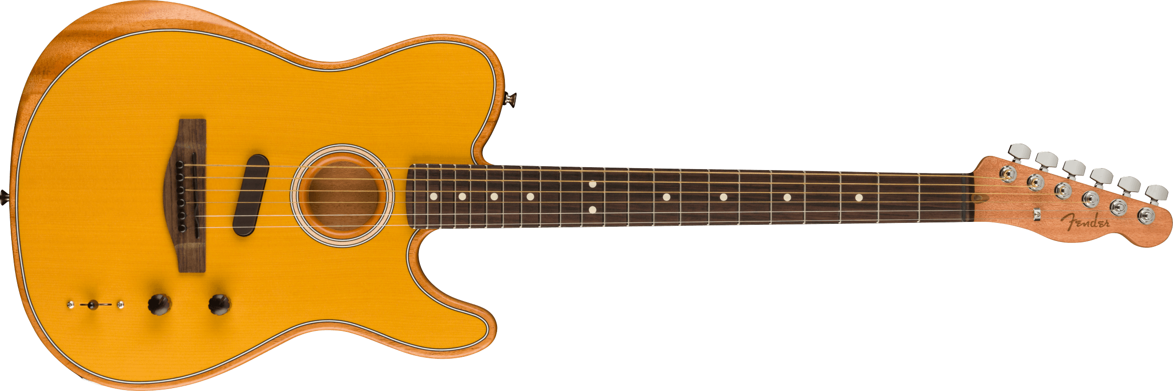 Fender® Acoustasonic® Player Telecaster®, Rosewood Fingerboard, Butterscotch Blonde