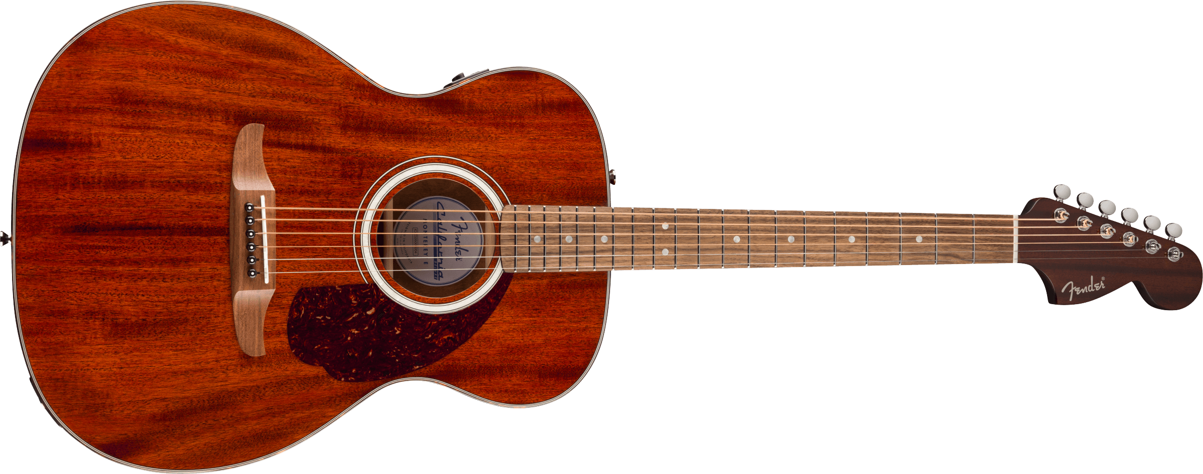 Fender® California Deluxe Monterey™ E Mahogany, Walnut Fingerboard, Natural