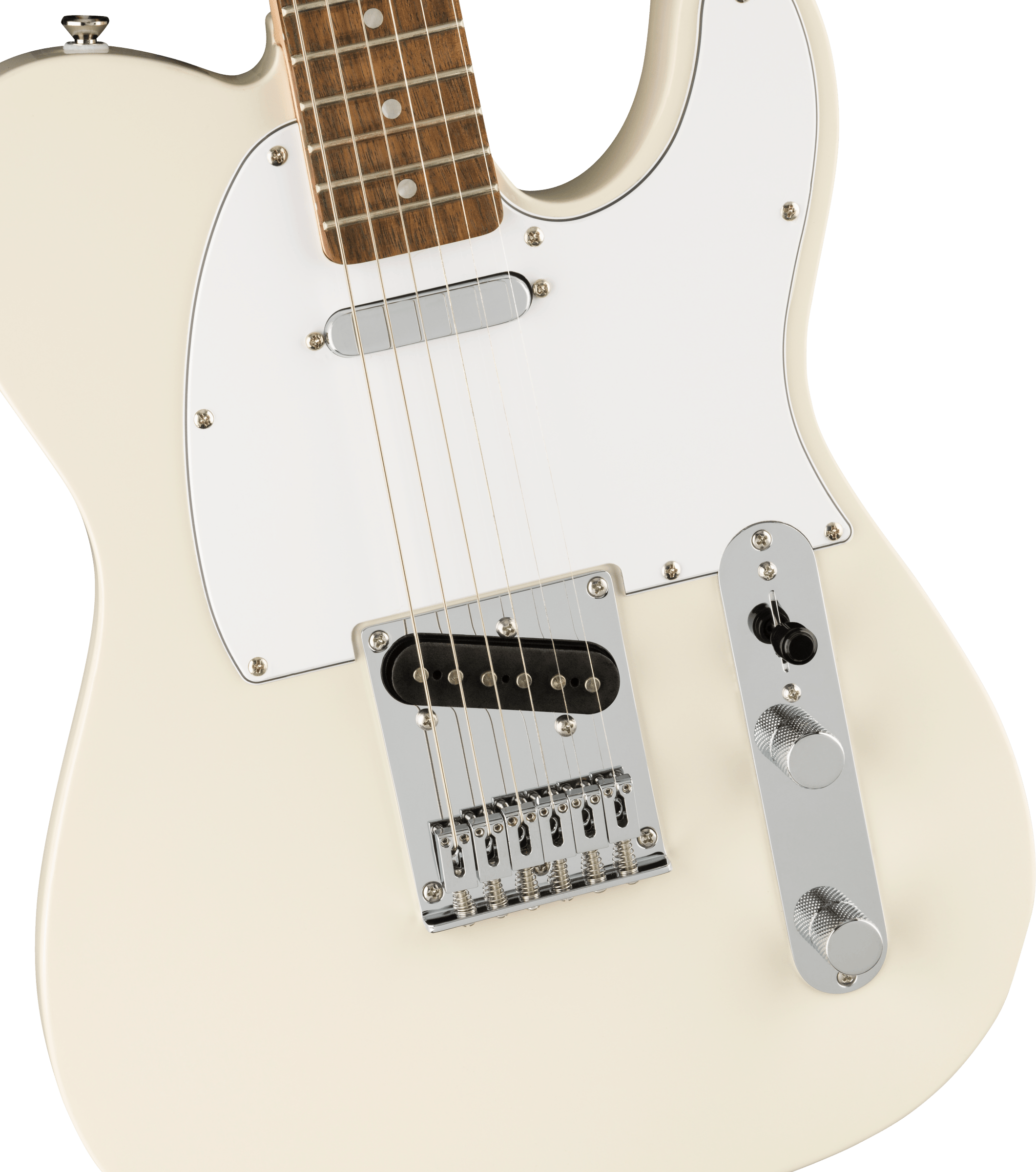Squier® Affinity Series™ Telecaster®, Laurel Fingerboard, White Pickguard, Olympic White
