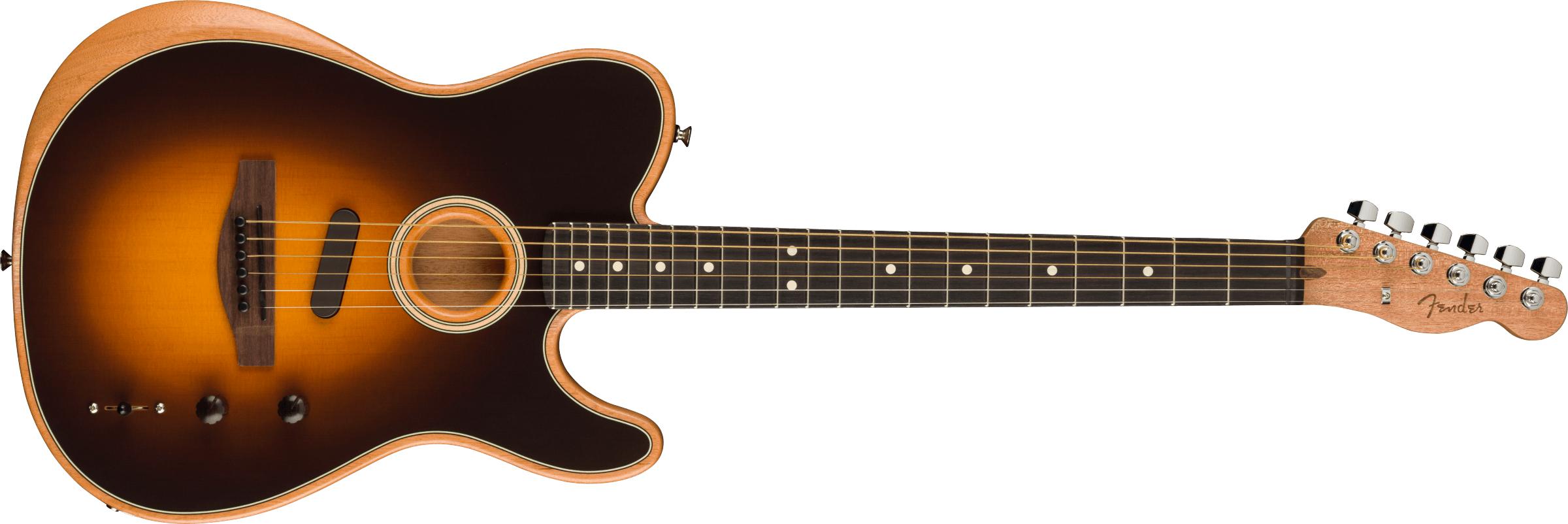 Fender® Acoustasonic® Player Telecaster®, Rosewood Fingerboard, Shadow Burst