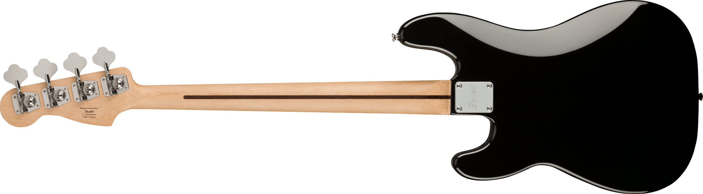 Squier® Affinity Series™ Precision Bass® PJ Pack, Maple Fingerboard, Black, Gig Bag, Rumble 15 - 230V EU
