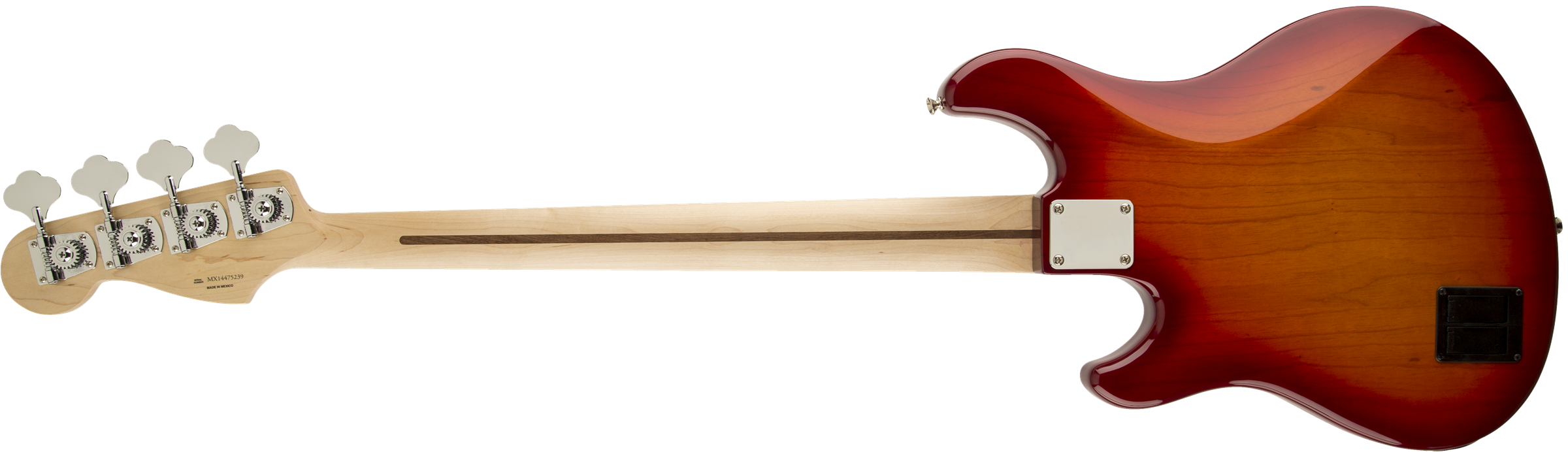 Fender® Deluxe Dimension Bass IV, Rosewood Fingerboard, Aged Cherry Burst