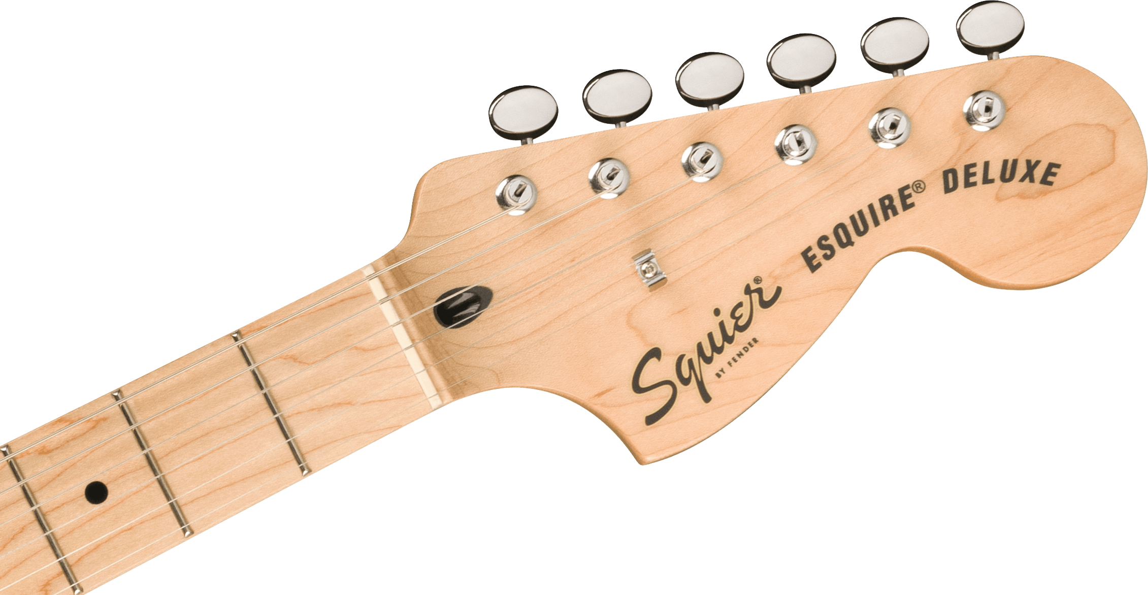 Squier® Paranormal Esquire® Deluxe, Maple Fingerboard, Black Pickguard, Mocha