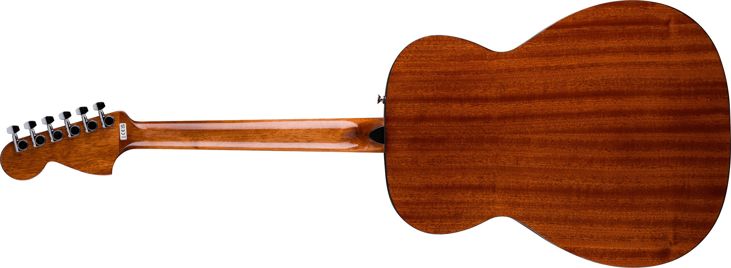 Fender® California Standard Monterey™, Sapele Top, Black Pickguard, Natural Sapele