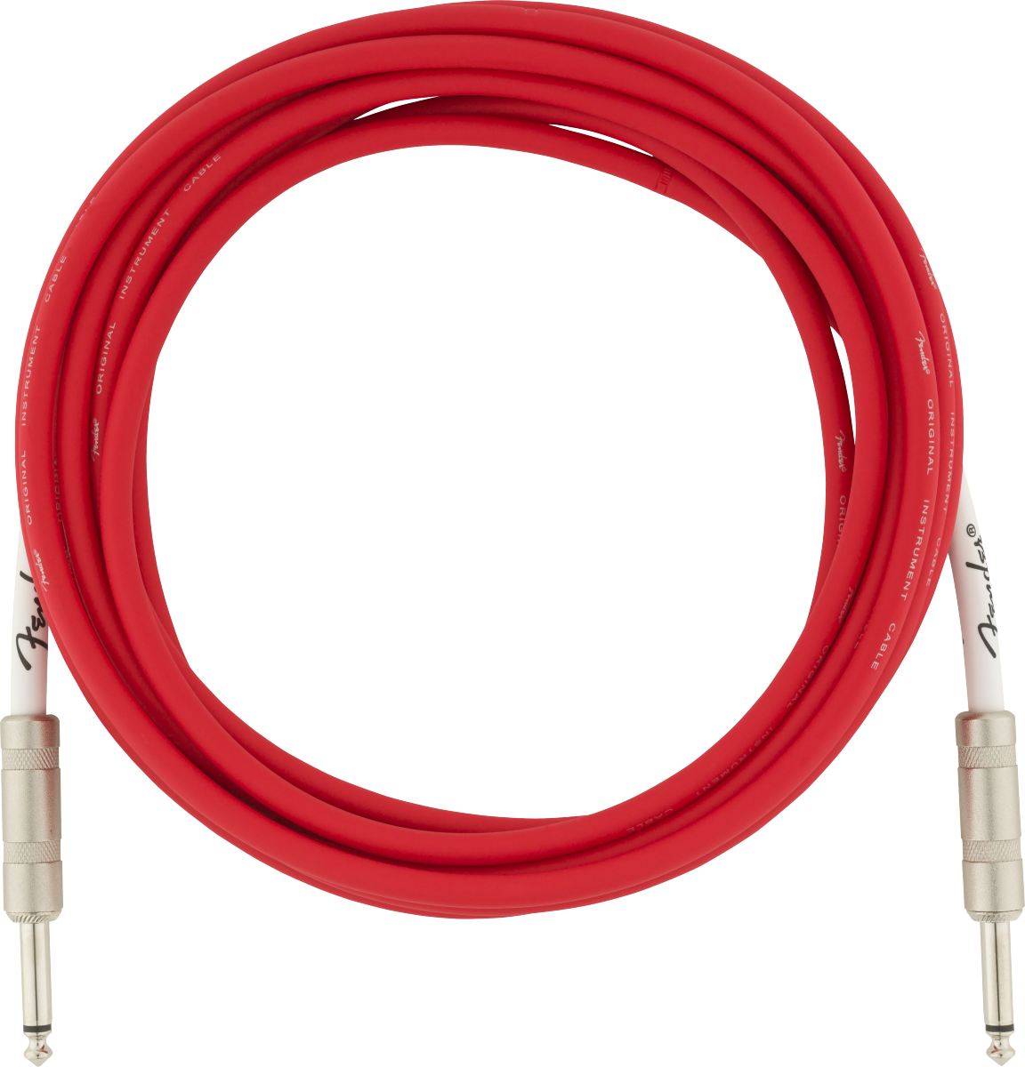 Fender® Original Series Instrument Cable, 15', Fiesta Red