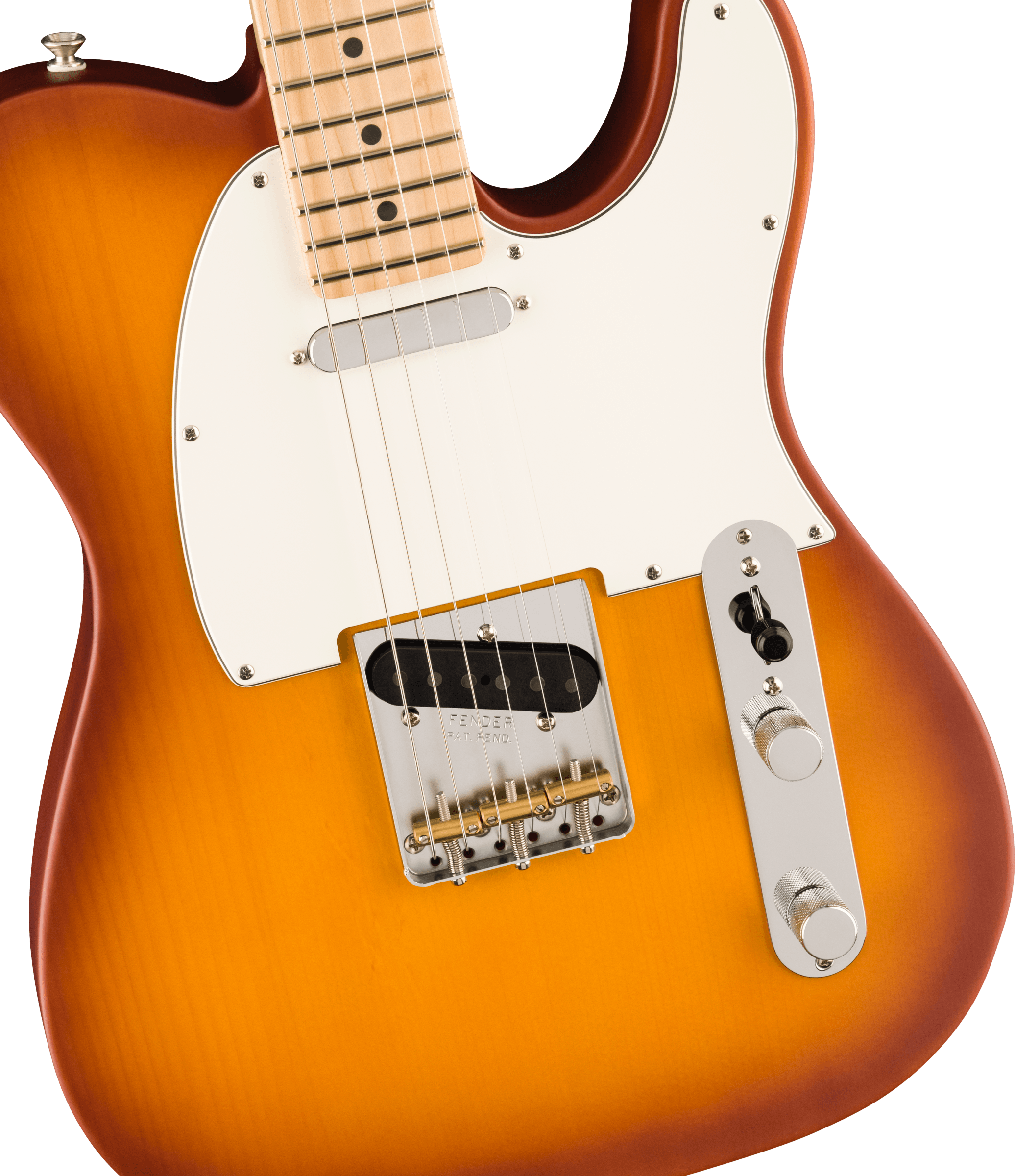 Fender® Limited Edition American Performer Timber Telecaster®, Maple Fingerboard, Honey Burst