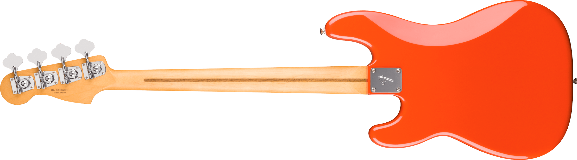 Fender® Player II Precision Bass®, Maple Fingerboard, Rallye Orange