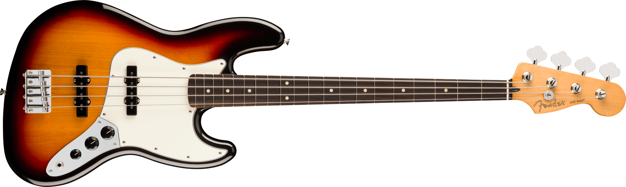 Fender® Player II Jazz Bass®, Rosewood Fingerboard, 3-Color Sunburst
