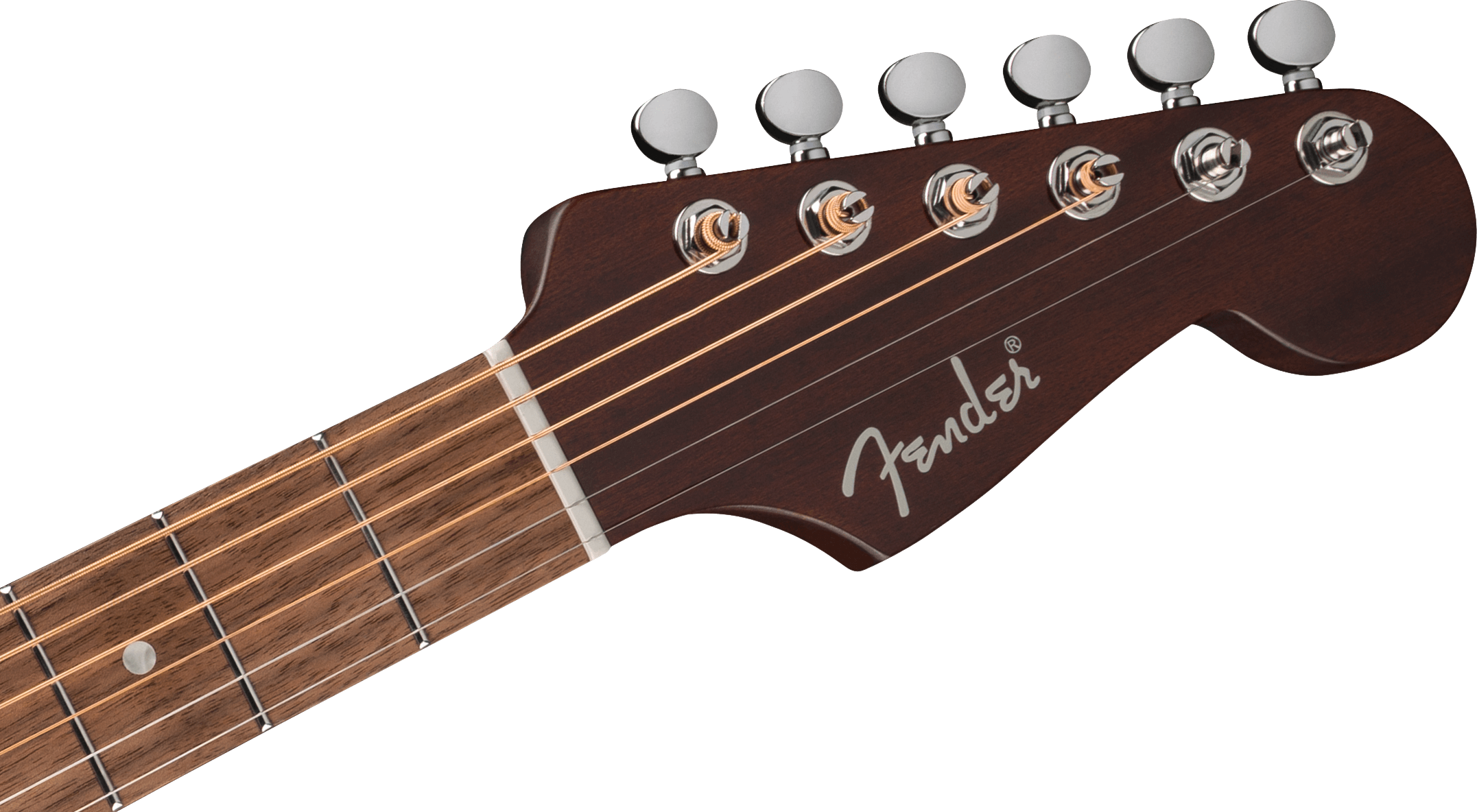 Fender® California Deluxe Redondo™ Jr. E Mahogany, Walnut Fingerboard, Natural
