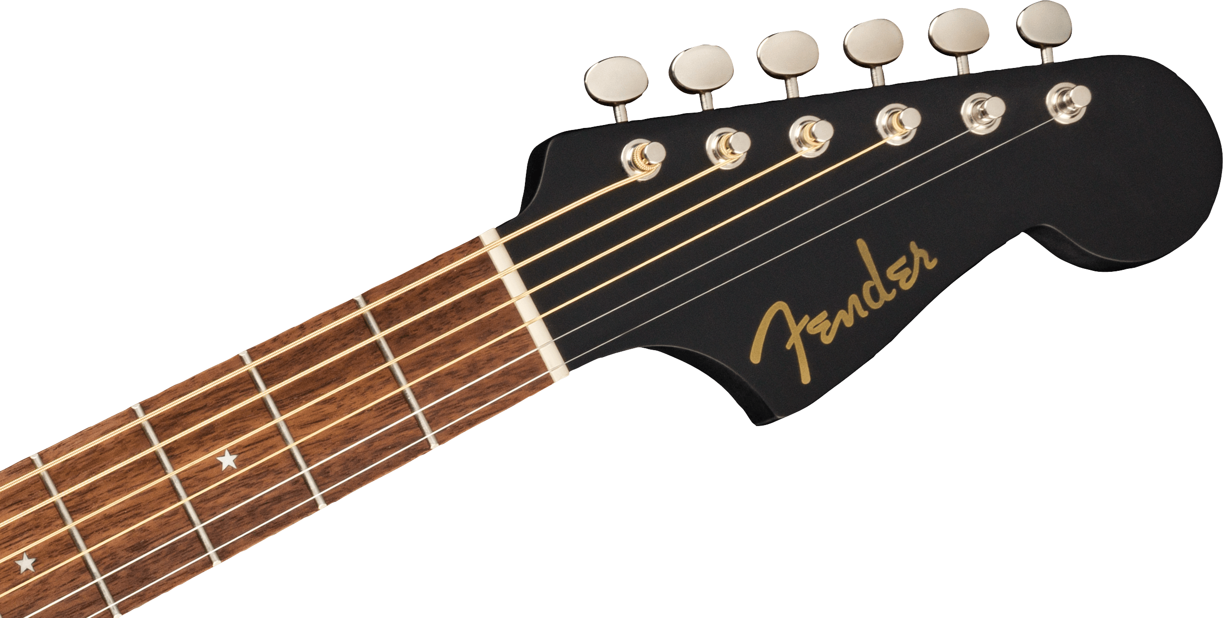 Fender® Joe Strummer Campfire, Walnut Fingerboard, Matte Black
