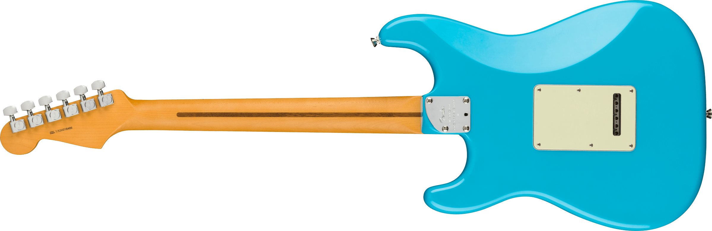 Fender® American Professional II Stratocaster®, Maple Fingerboard, Miami Blue [USATA]