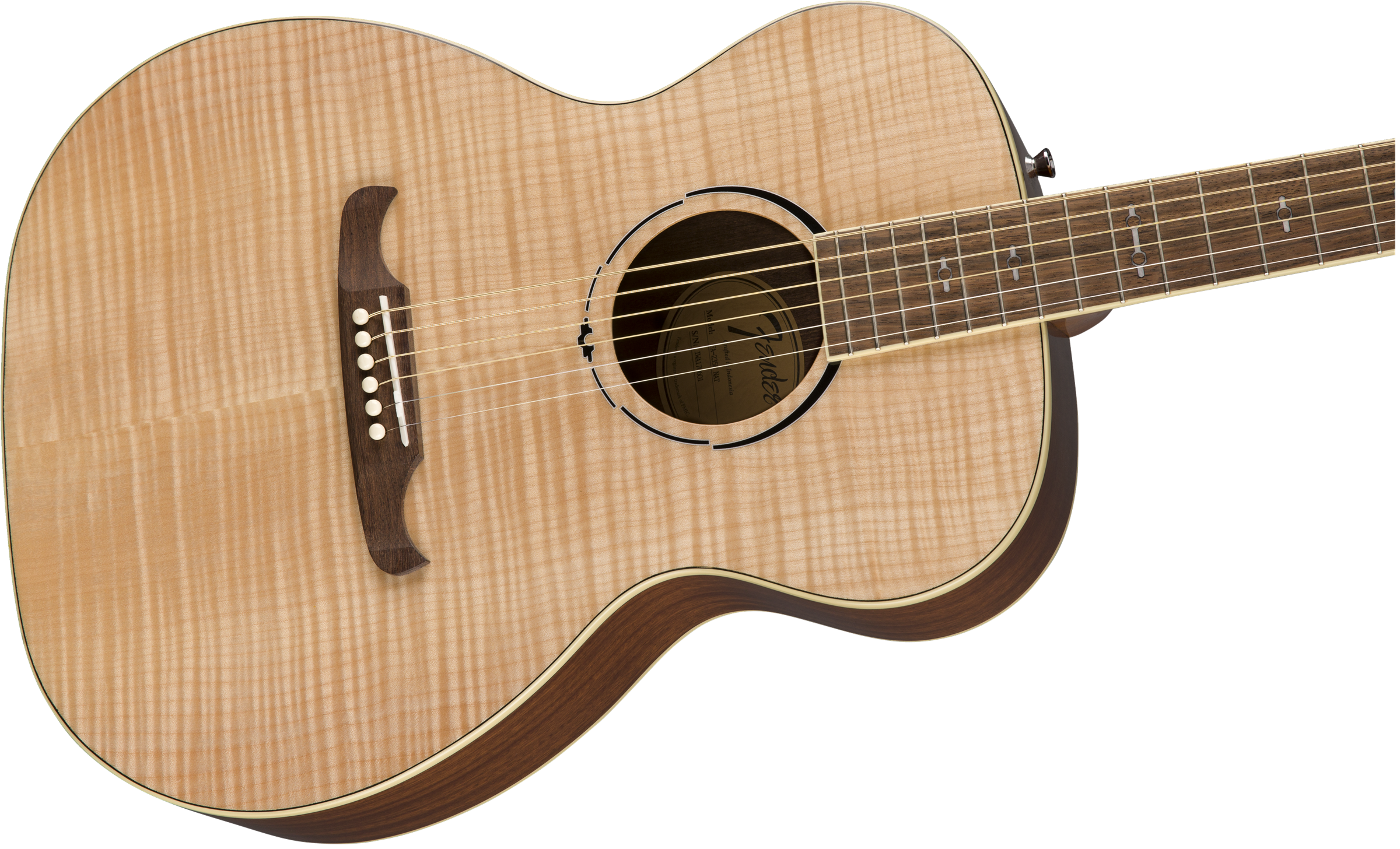 Fender® FA-235E Concert, Walnut Fingerboard, Natural