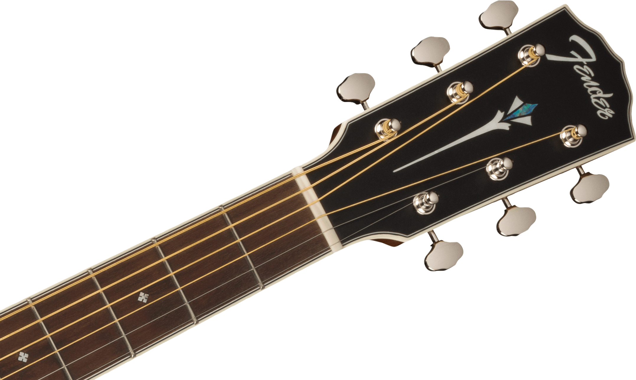 Fender® PO-220E Orchestra, All Mahogany, Ovangkol Fingerboard, Aged Cognac Burst