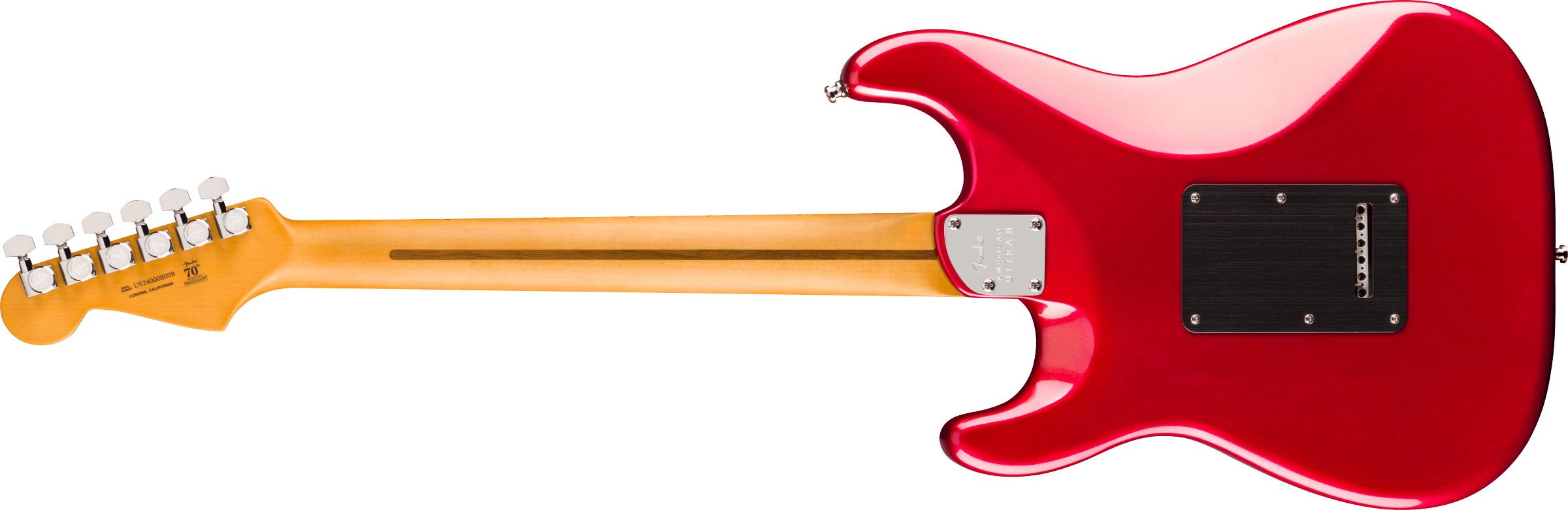 Fender® American Ultra II Stratocaster®, Maple Fingerboard, Sinister Red