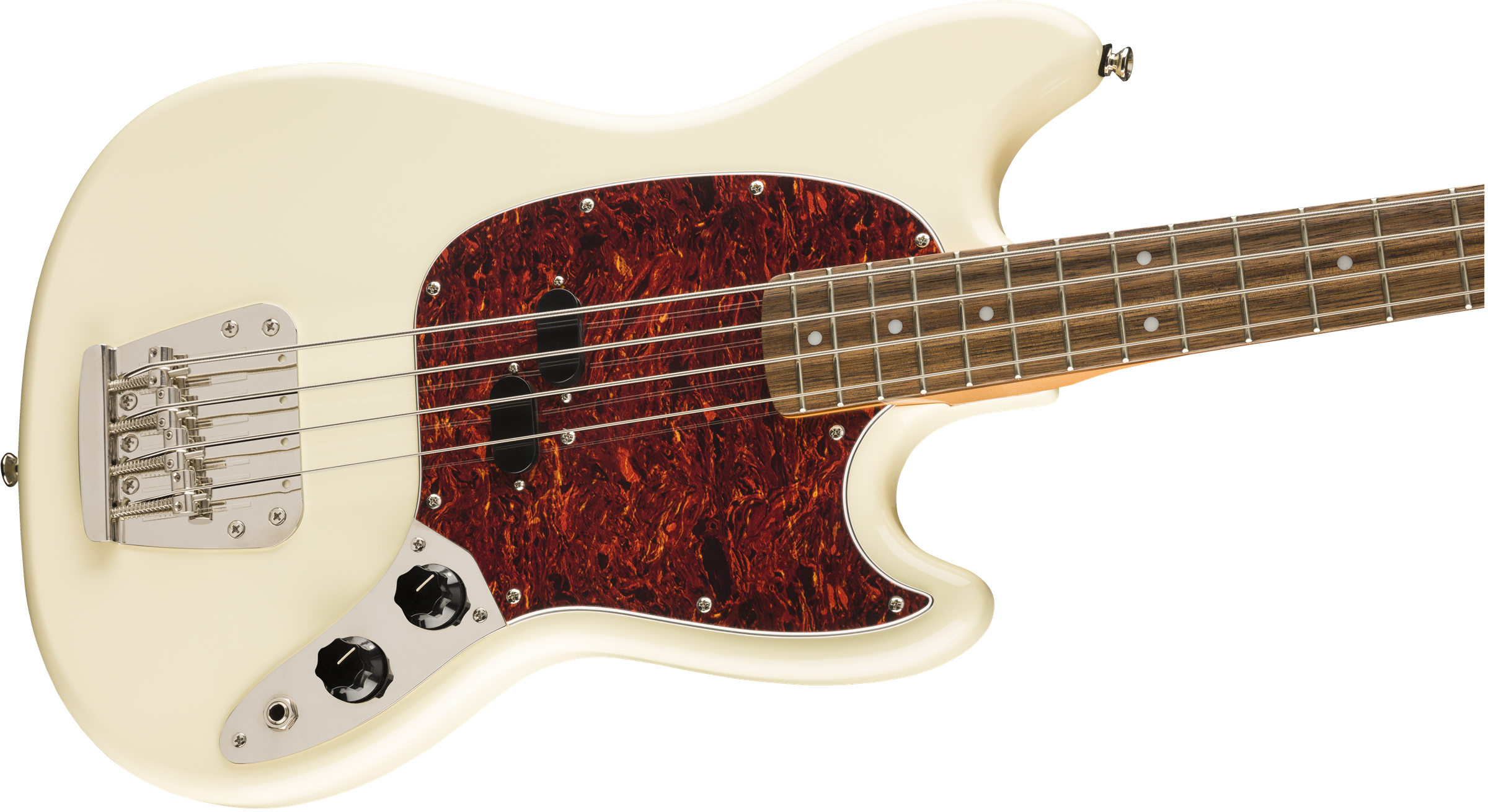 Squier® Classic Vibe '60s Mustang® Bass, Laurel Fingerboard, Olympic White