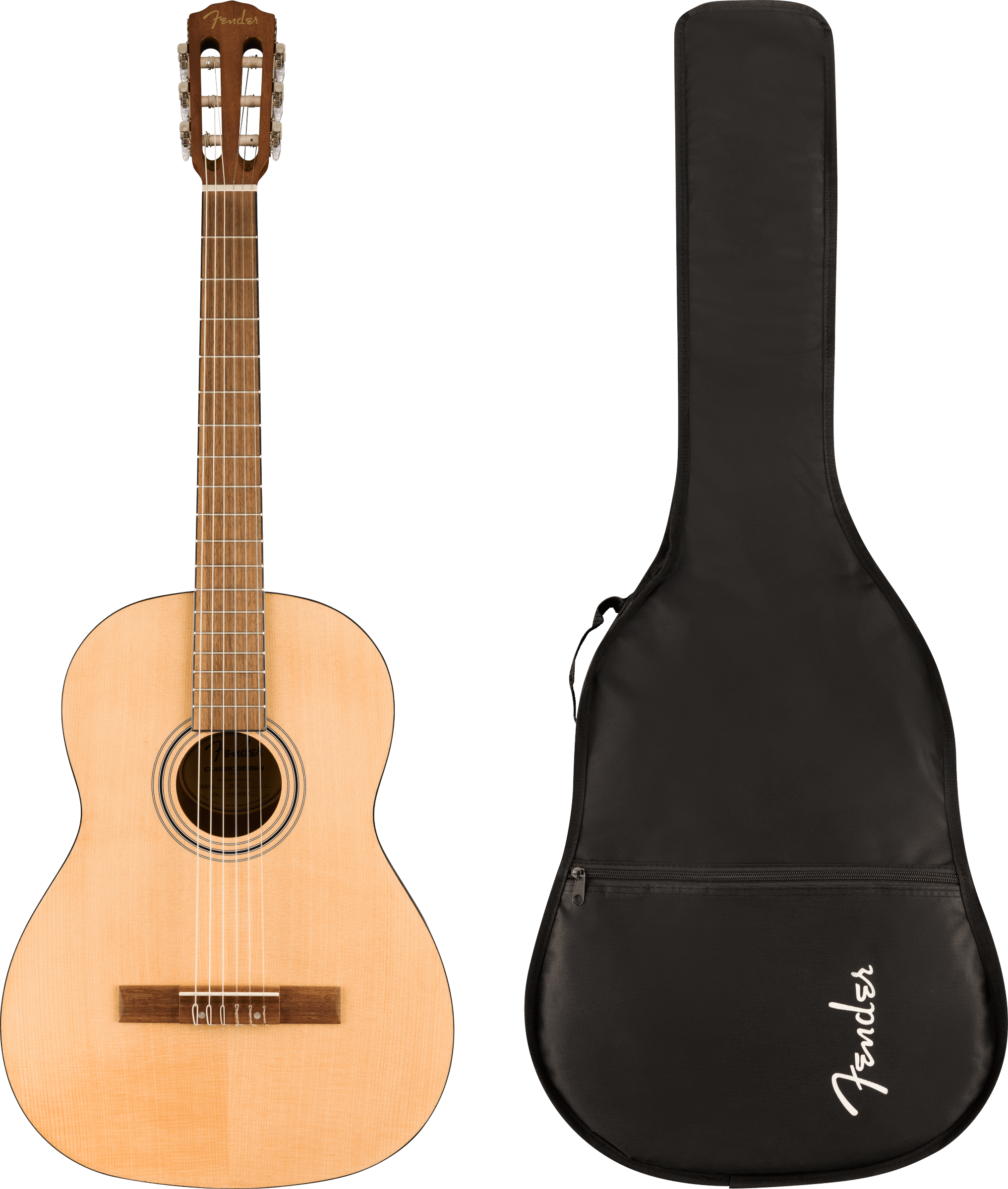 Fender® CN-30 Nylon, Walnut Fingerboard, Natural