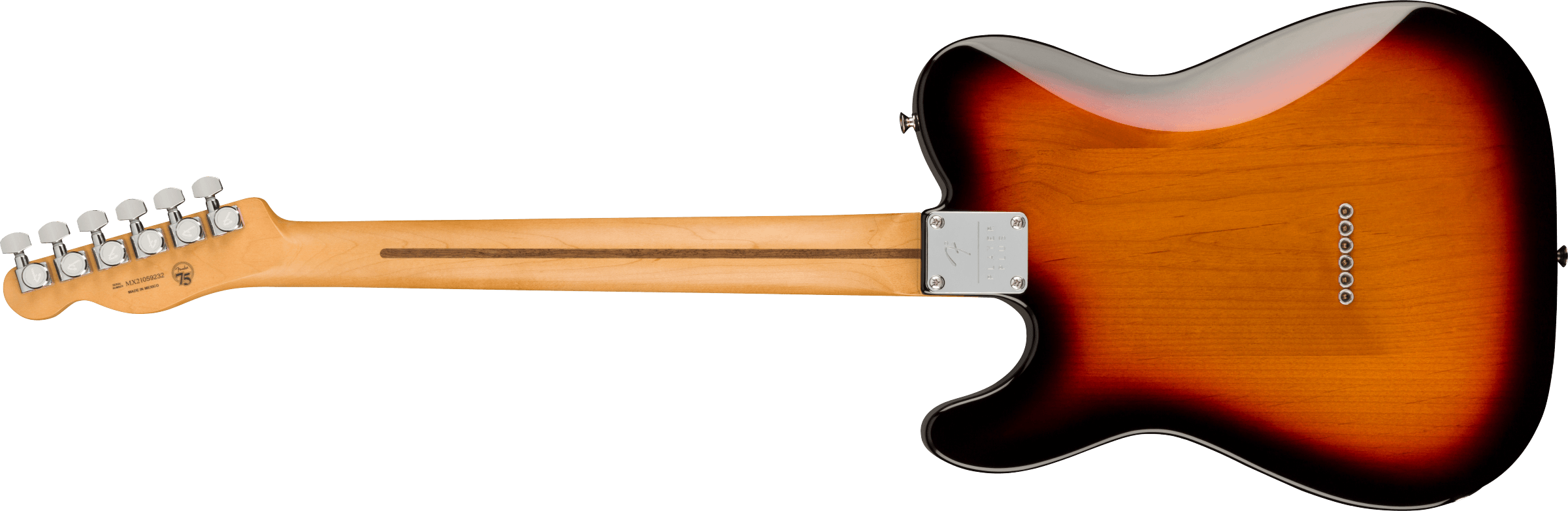 Fender® Player Plus Nashville Telecaster®, Maple Fingerboard, 3-Color Sunburst