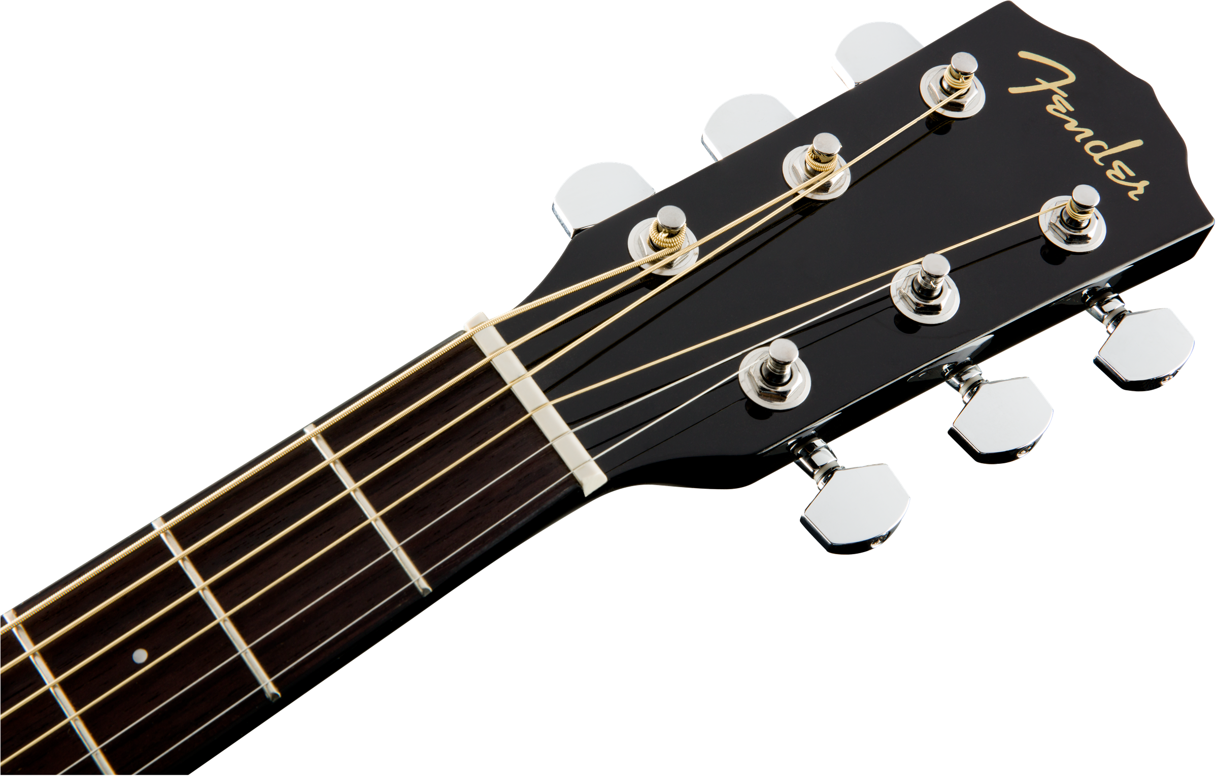 Fender® CC-60SCE Concert, Walnut Fingerboard, Black