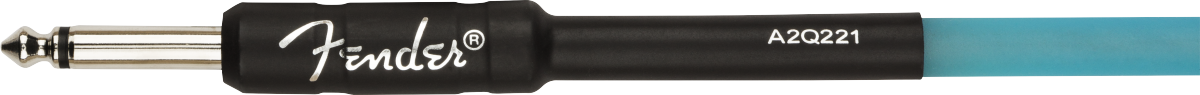 Fender® Professional Glow in the Dark Cable, Blue, 18.6'