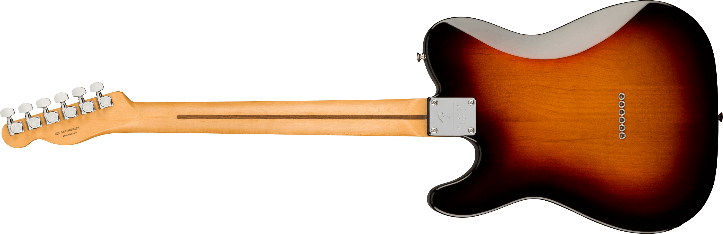 Fender® Player Plus Telecaster®, Maple Fingerboard, 3-Color Sunburst