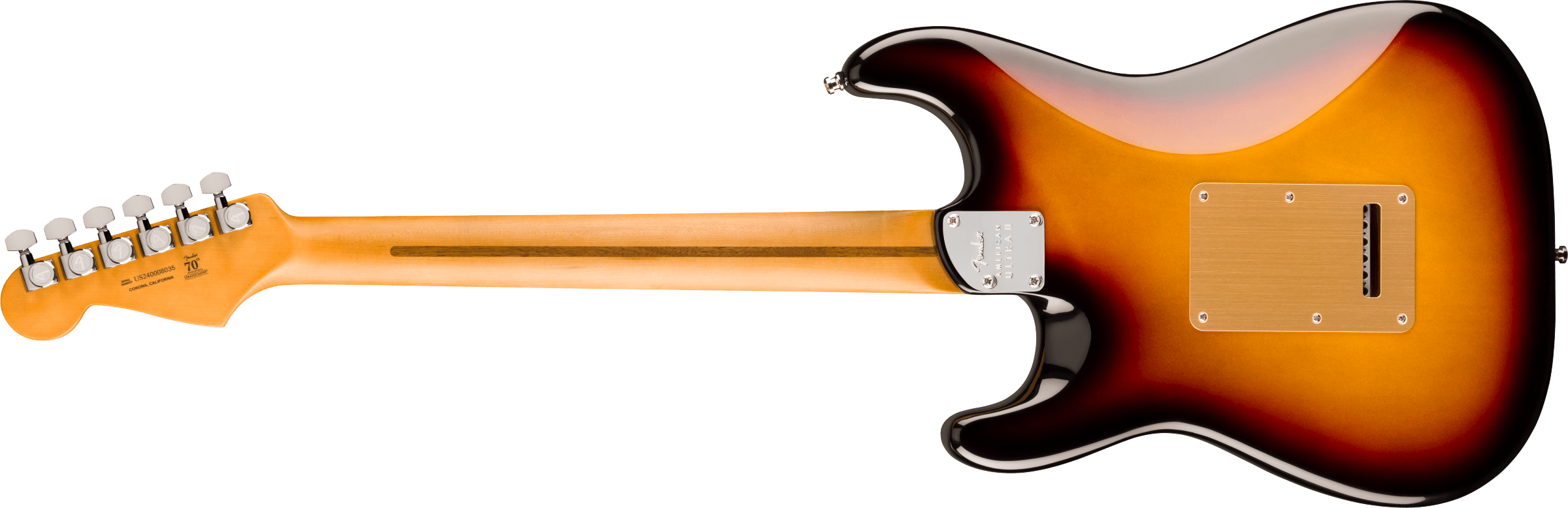 Fender® American Ultra II Stratocaster®, Ebony Fingerboard, Ultraburst