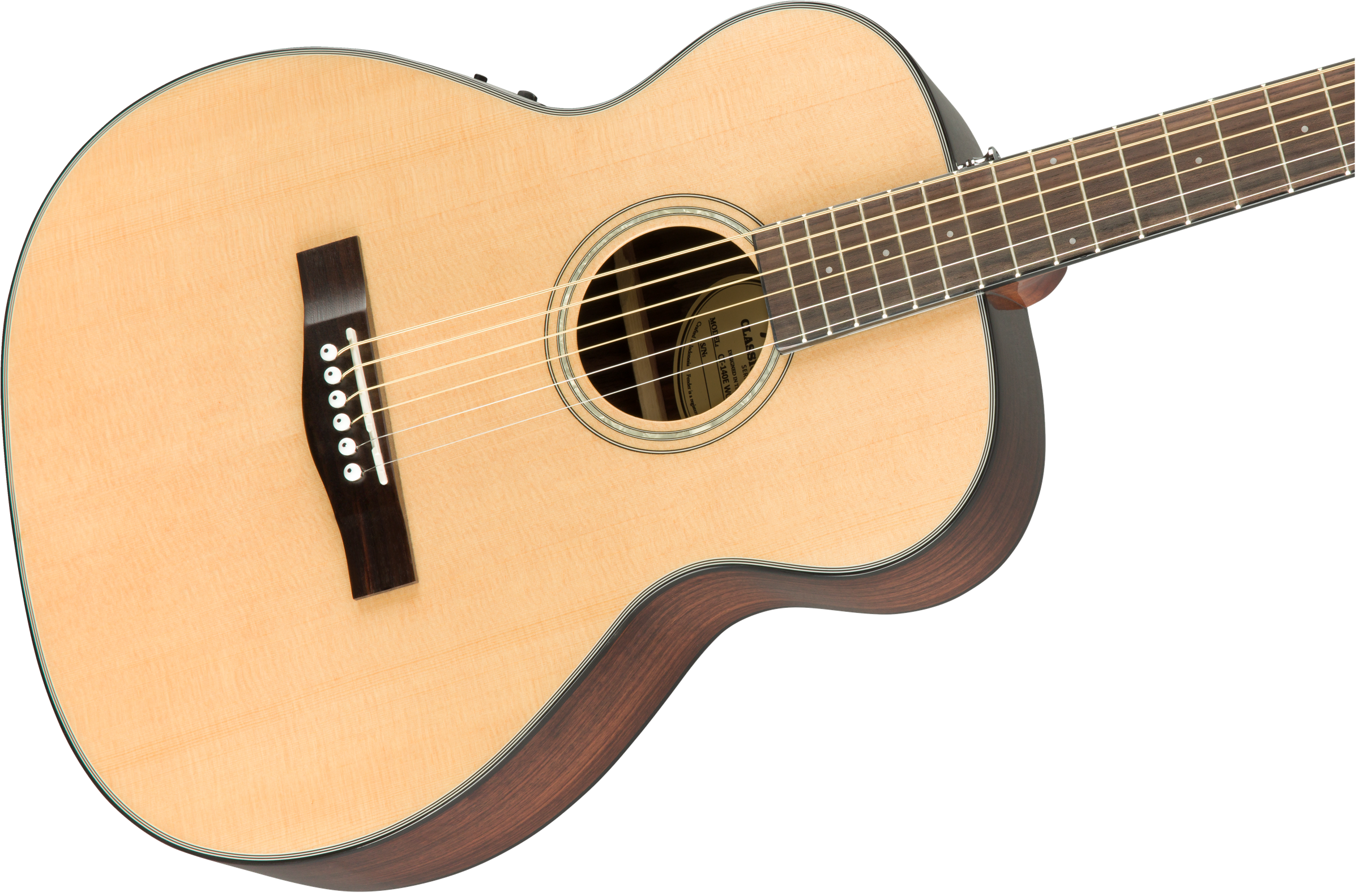 Fender® CT-140SE Natural, with case